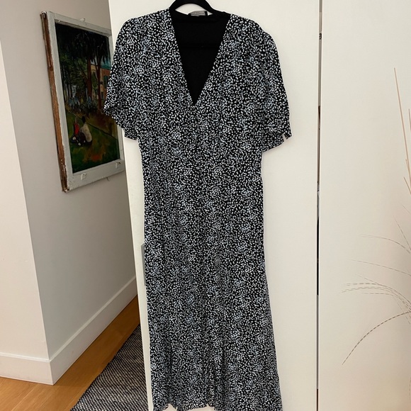 The Kooples Long Blue Dress - NWT - Picture 3 of 7